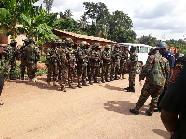 Arrested soldiers not members of operation vanguard - GAF